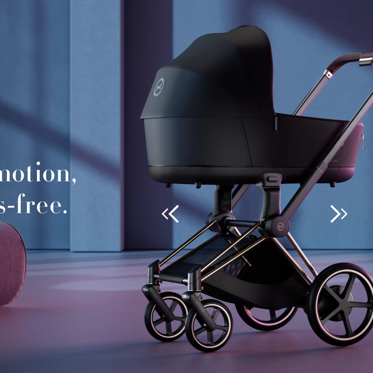 Cybex e-Priam konstrukcija - Slika 2