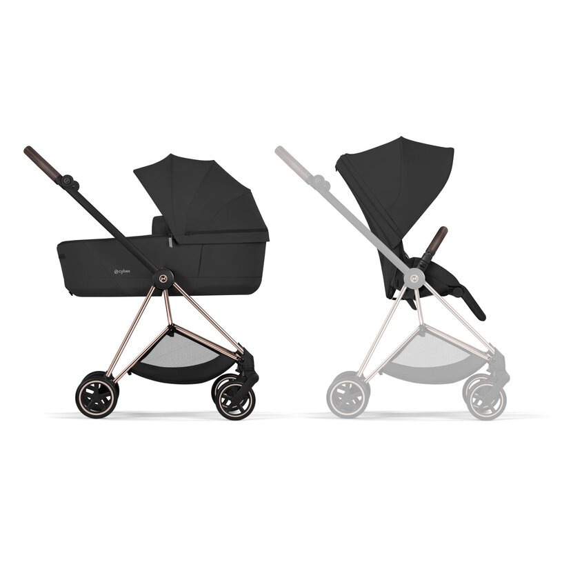 cybex-mios-2-u-1-djecja-kolica-comfort-collection Cybex Mios 2u1 dječja kolica Comfort Collection Rosegold/Sepia Black - Slika 2